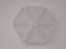 Bougeoirs Ikea vintage en verre