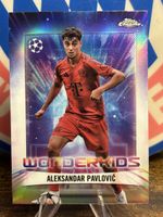 2024-25 Topps Chrome Wonderkids Aleksandar Pavlovic Bayern