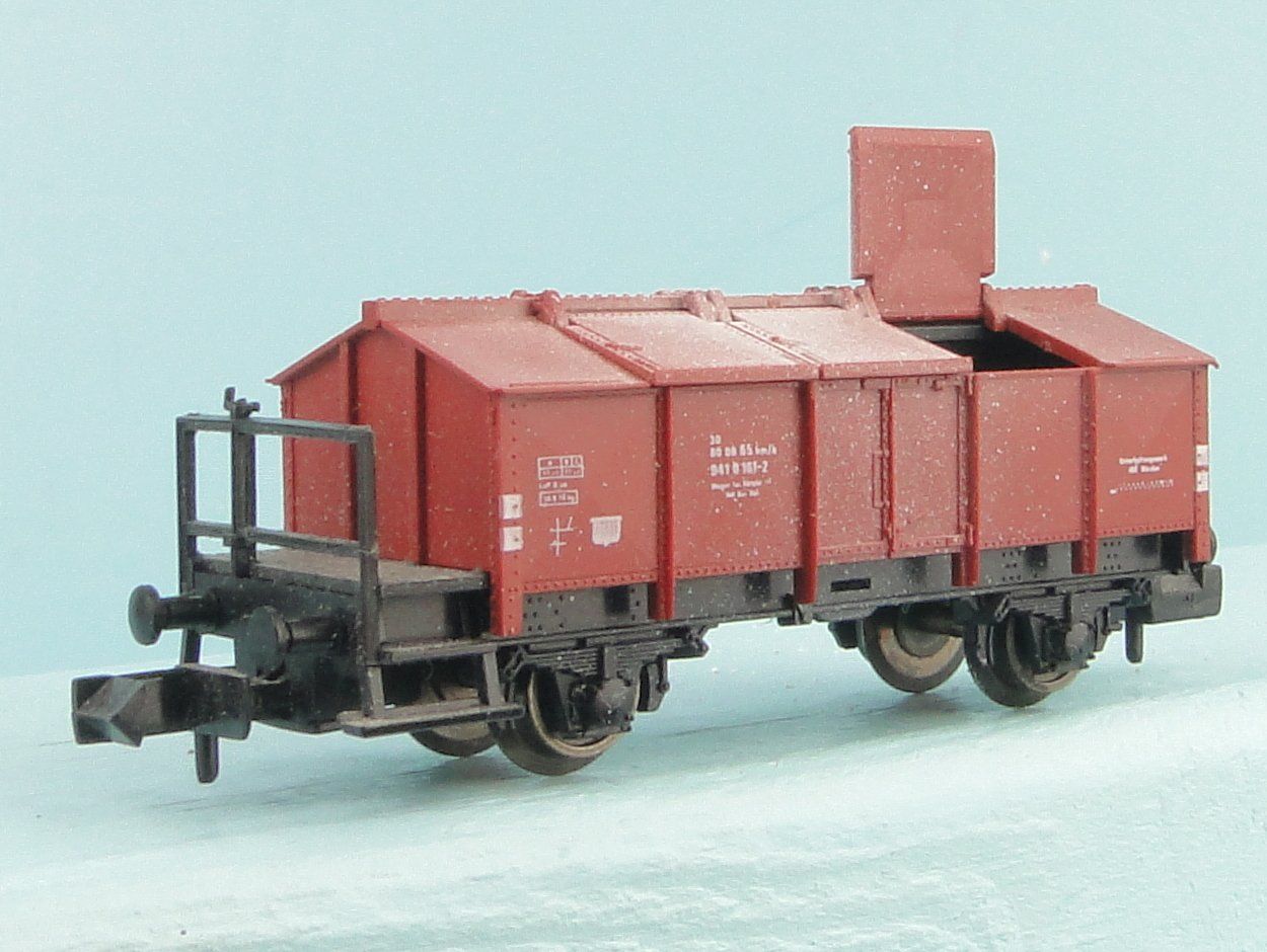 Fleischmann Trains électriques: Fleischmann 8400 Spur N Klappdeckel Wagen – D'occasion à Bülach par Albitrain