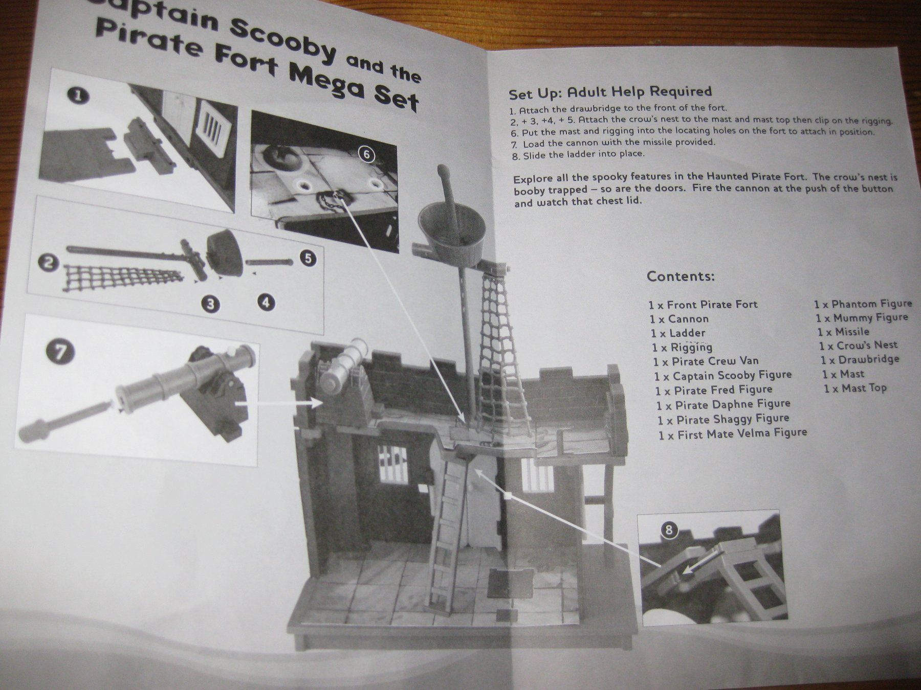 Giocattoli: Scooby-Doo and the Pirate Fort Mega Set – Usato da Rechthalten venduto da Cheech2 5