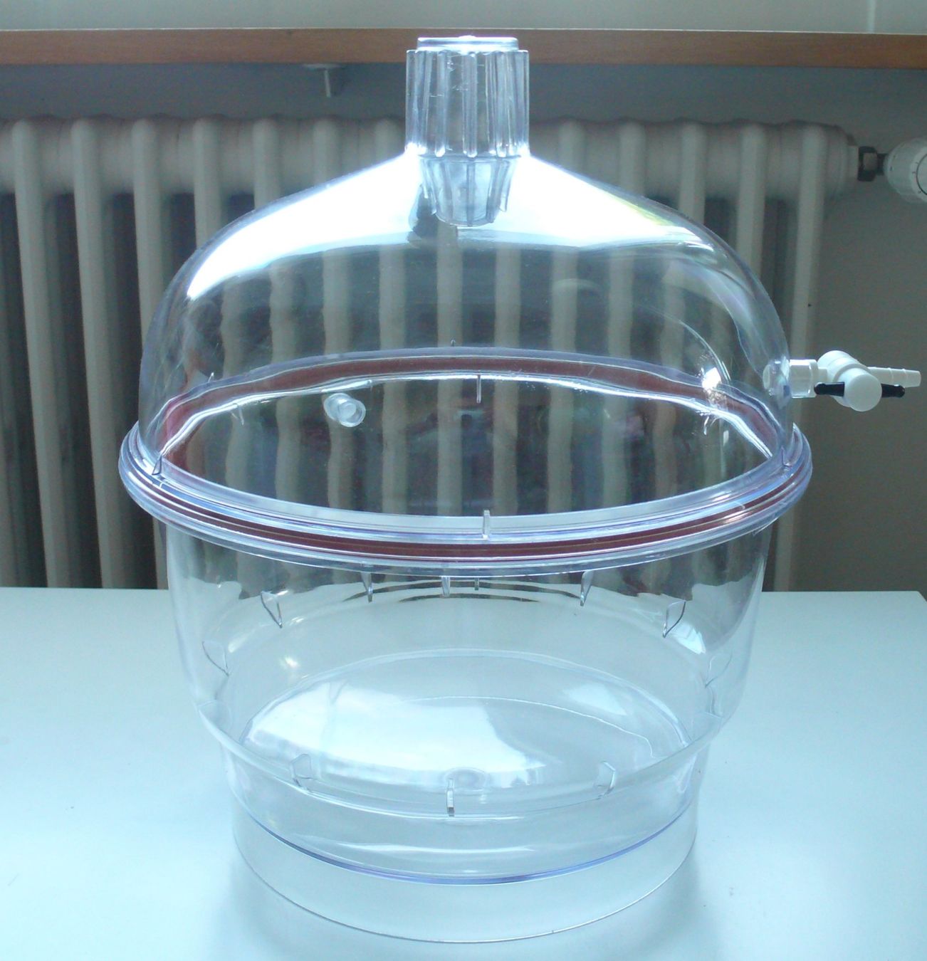Bicchieri: grosser Exsikkator aus Nalgen, Polycarbonat – Usato da Birmenstorf AG venduto da tritonius 1