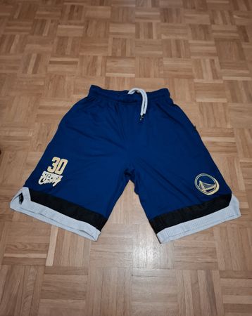 Short NBA Golden State Warriors Stephen Curry 30 bleu M