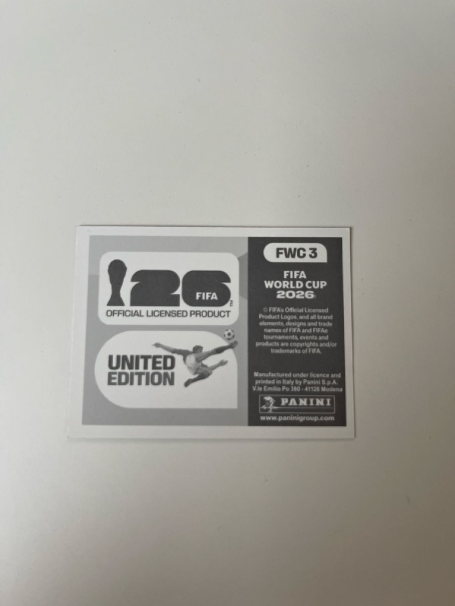Panini Carte collezionabili: Panini WM 2026 - Maskottchen - FWC 3 – Nuovo (secondo la descrizione) da Wagen venduto da barch80 1