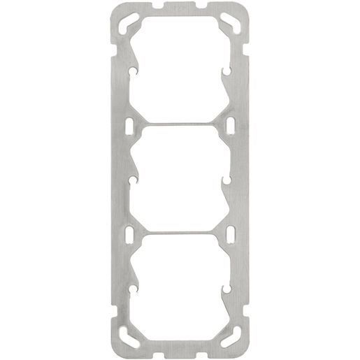 Perforatori, cucitrici & altre attrezzi: Befestigungsplatte senkr. 1x3 Hager NEU – Nuovo e nell'imballaggio originale da Reiden venduto da Gelbmeise