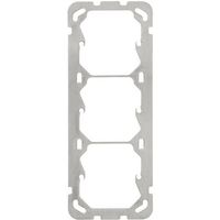 Befestigungsplatte senkr. 1x3 Hager NEU