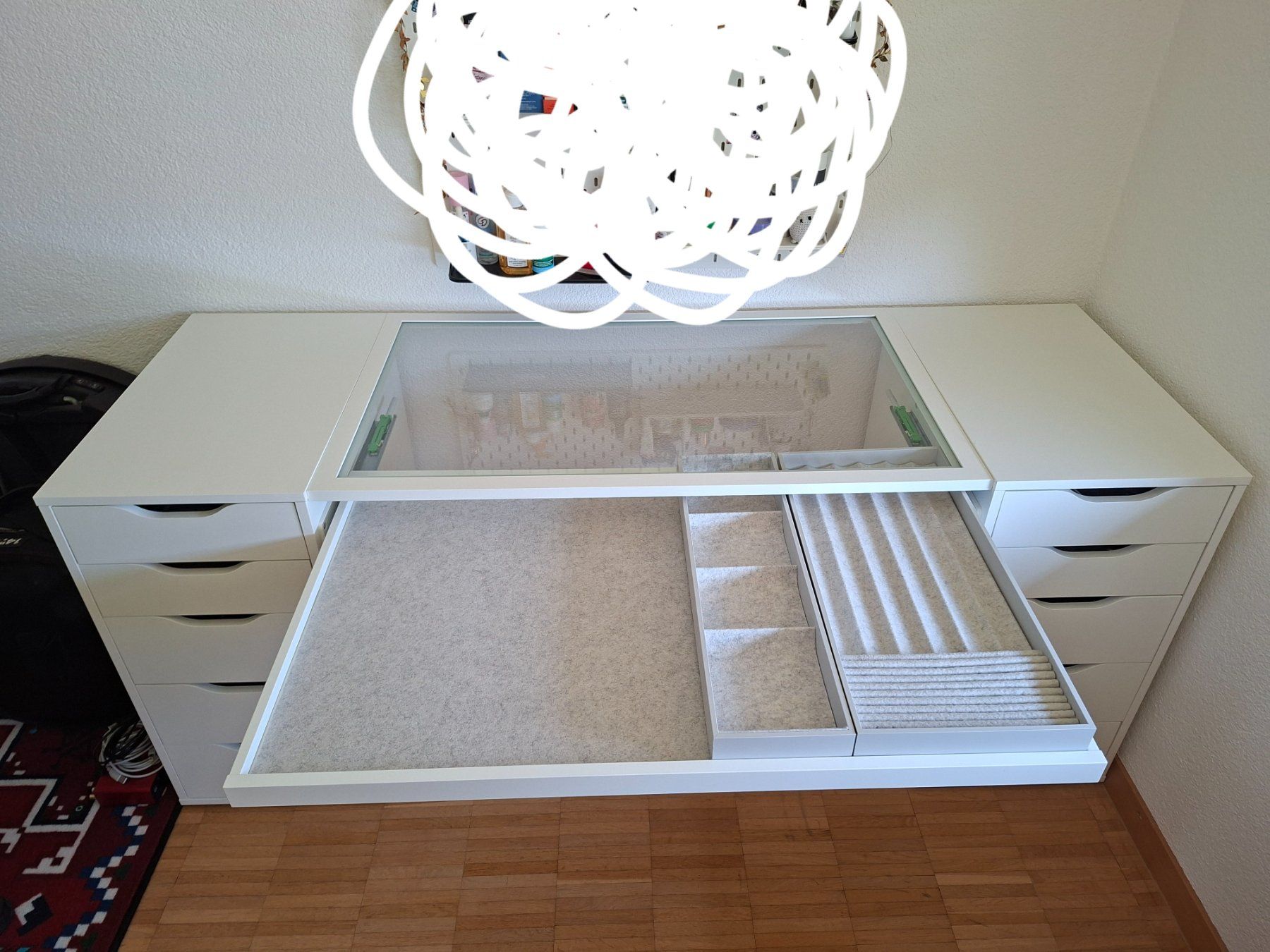 Ikea Tavoli da trucco: DIY Schminktisch – Usato da Schwerzenbach venduto da dor_x6pz