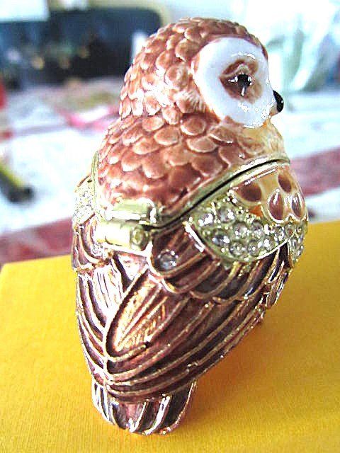 Disney Statuette: Pillendose EULE  - Emaille/Strass TOP! – Nuovo (secondo la descrizione) da Goldach venduto da bonnyrio 3