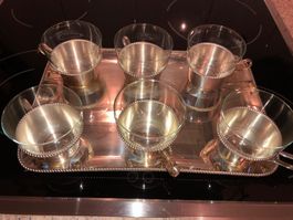 GLAS TEESERVICE MIT TABLETT