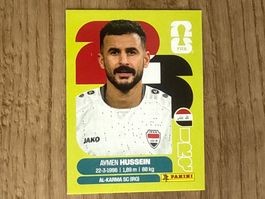 Panini FIFA WM 2026 Sticker Aymen Hussein IRQ 19