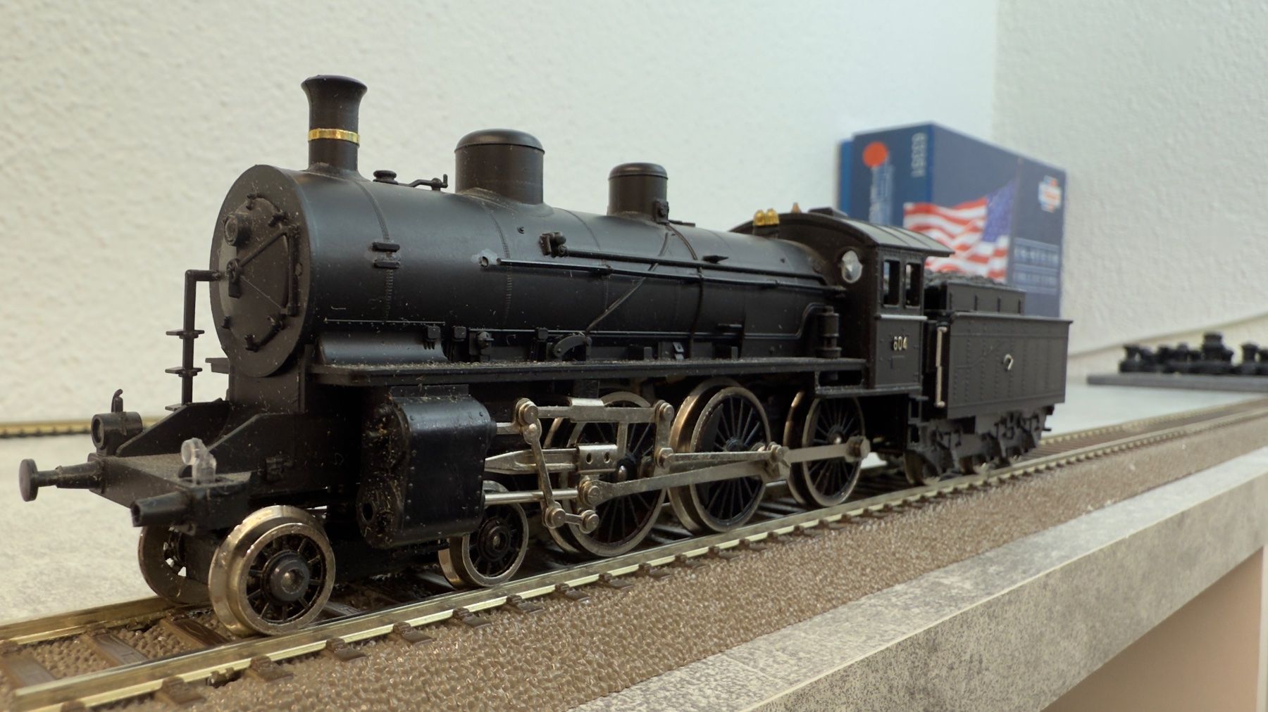 Liliput Modellini di ferrovie: Liliput Dampflok 604 HO / DC – Usato da Schlieren venduto da rat_lq6b