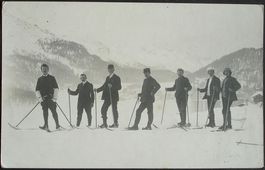 ST. MORITZ Ski-Läufer