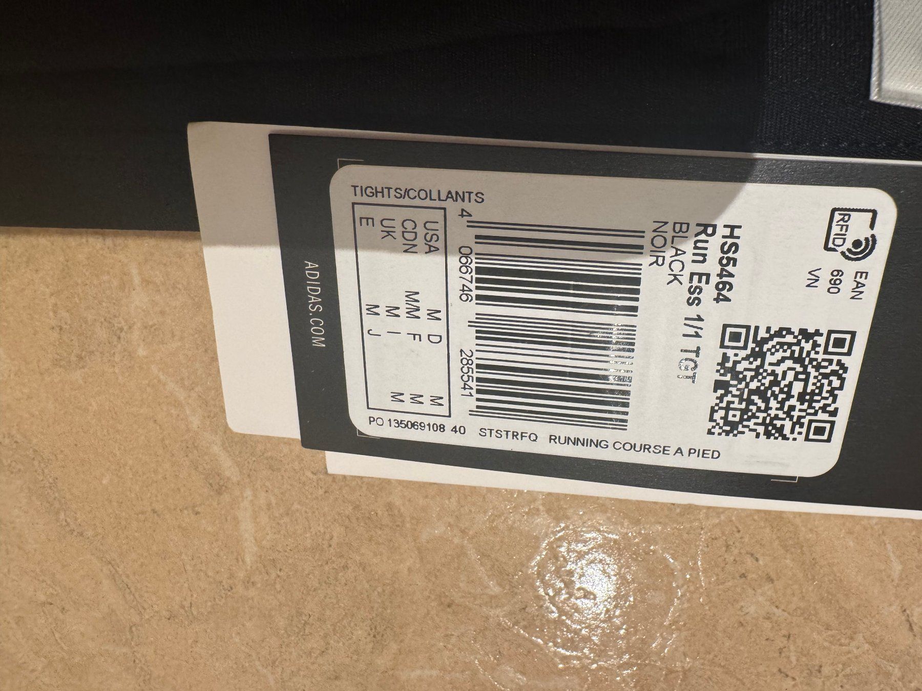 Leggings: Adidas neue Sporthose, M – Neu und originalverpackt aus Klingnau von Markus14 3