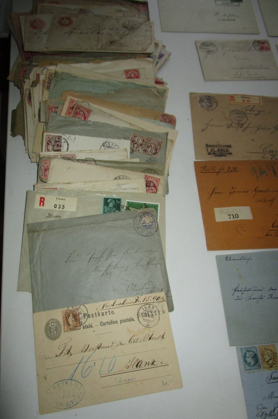 Alle Briefmarken: Kovolut alte Briefcouverts 170 Stk. – Gebraucht aus Wädenswil von Freizeitspass11 3