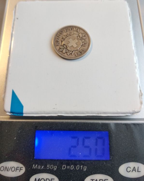 Tutti le monete: 10 Rappen 1875 !! – Usato da Nyon venduto da AlexKey71 4