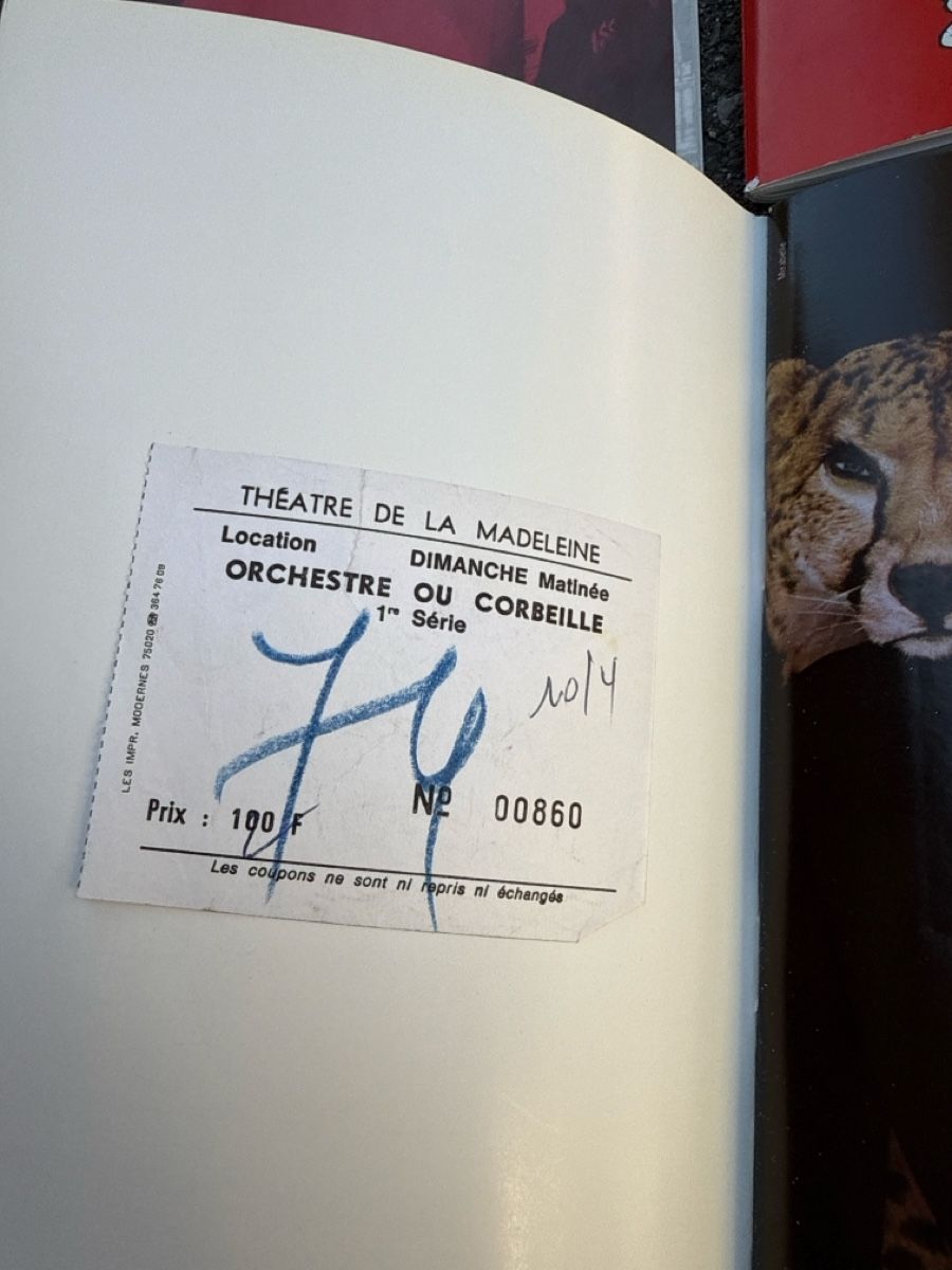 Dokumente: Theaterprogramme Konvolut 8 Stk. Paris 1982 / 1983 – Gebraucht aus Konolfingen von petzipetz 5