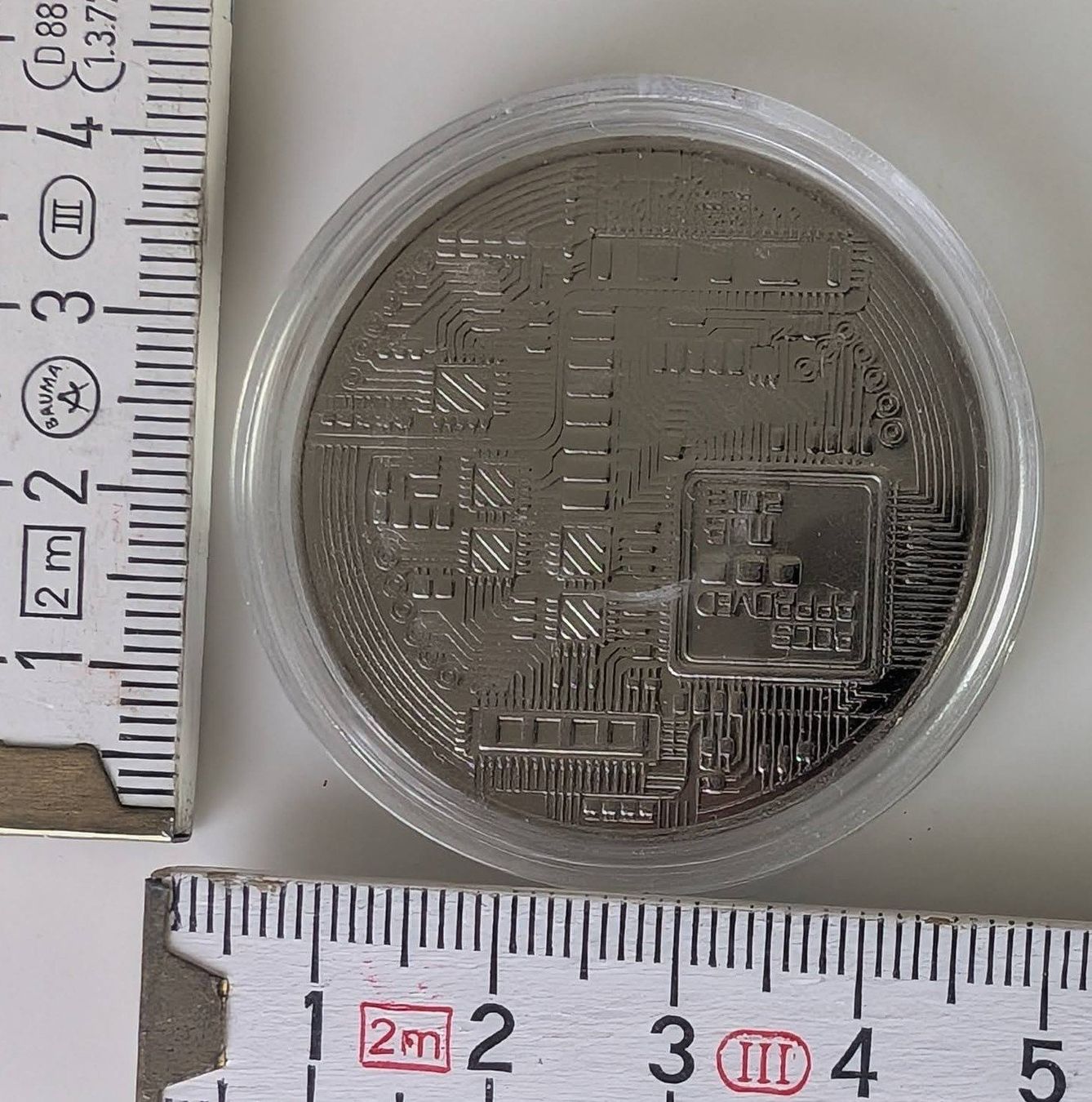 Tutti le monete: silbrige Bitcoin Münze, Neu! – Nuovo (secondo la descrizione) da Zürich venduto da axolottchen 2