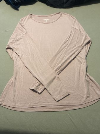 Damen Longsleeve Shirt Gr. M, Beige, Top Zustand!