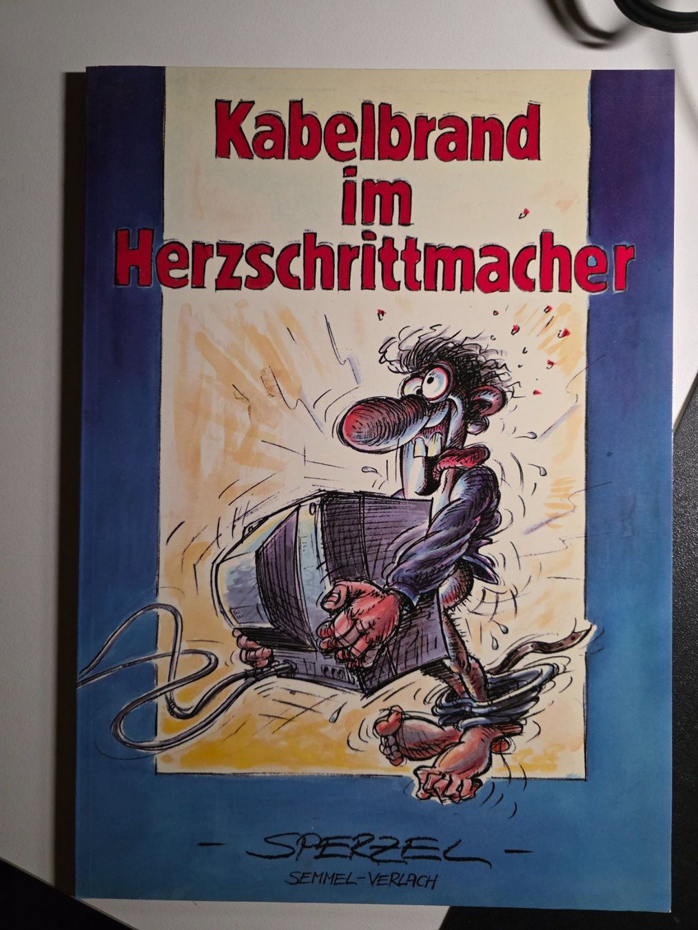 Comics: Comic Kabelbrand im Herzschrittmacher - Sperzel 1990 – Gebraucht aus Walterswil BE von Lonitti