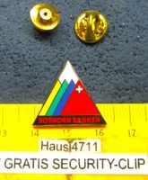 ROTHORN-BAHNEN PIN ENAMEL GOLDIG KLEIN-FEIN