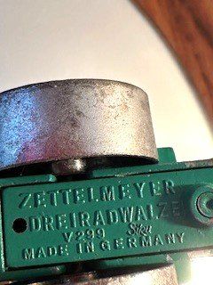 Siku Modellini d'auto: +  Zettelmeyer  Dreiradwalze  + – Usato da Winkel venduto da zeho 3
