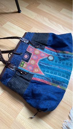 Tasche, Ethno-Stil, Vintage Look,