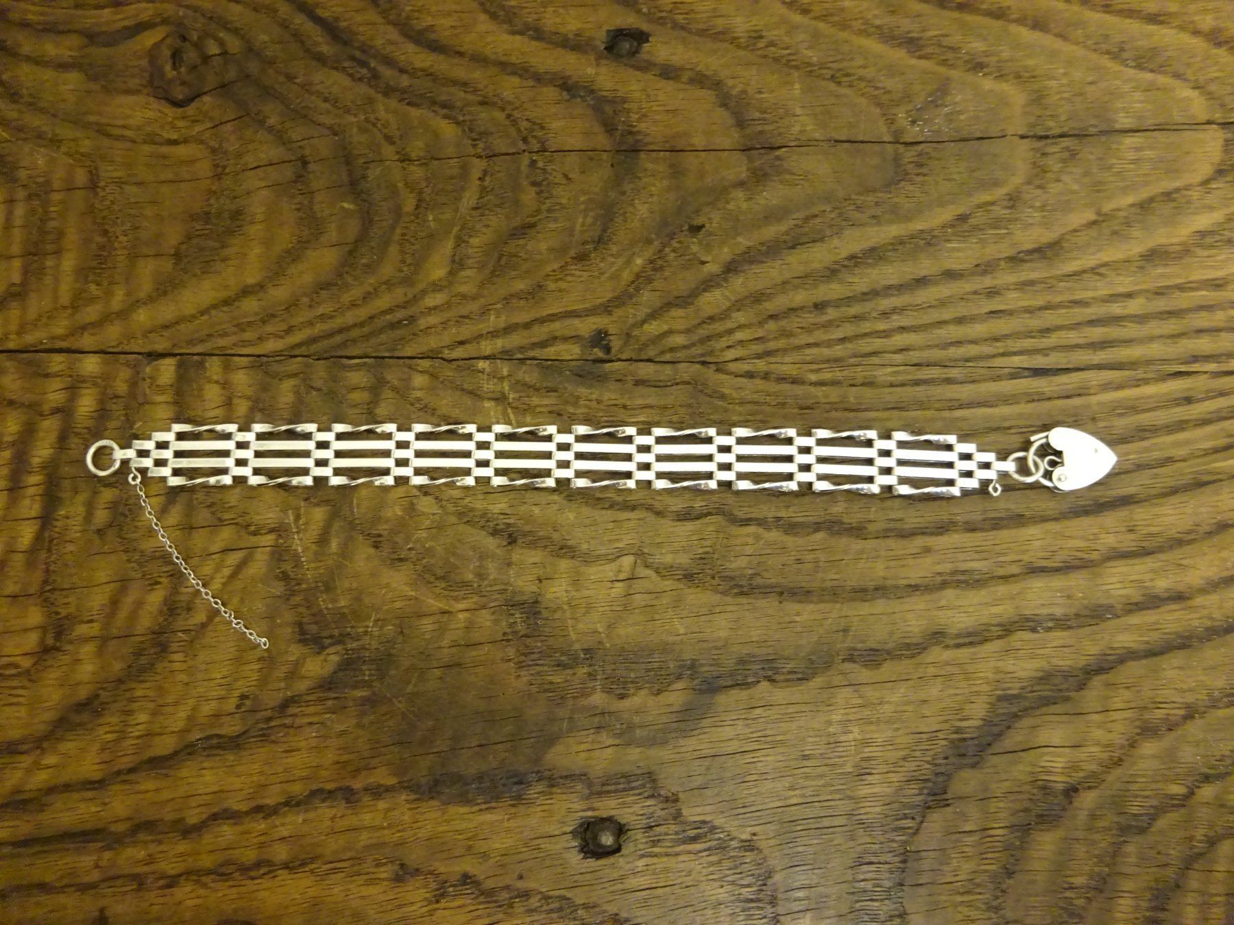 Bracciali & Braccialetti: Armband Herz Schloss / echt Silber – Usato da Oetwil am See venduto da Golfsud 7