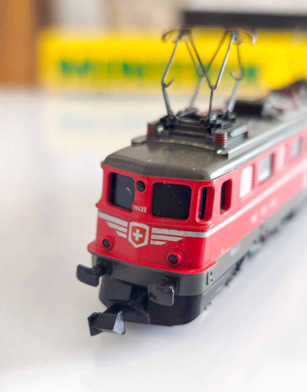 Trix Modellini di ferrovie: Ae 6/6 SBB von Minitrix Spur N – Usato da Walenstadt venduto da pedroju-1 2