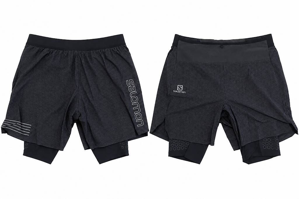 Pantalons: Short de trail Salomon – D'occasion à Genève par Baltgini