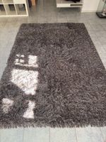 Hochflor / Shaggy Teppich dunkelgrau gebraucht