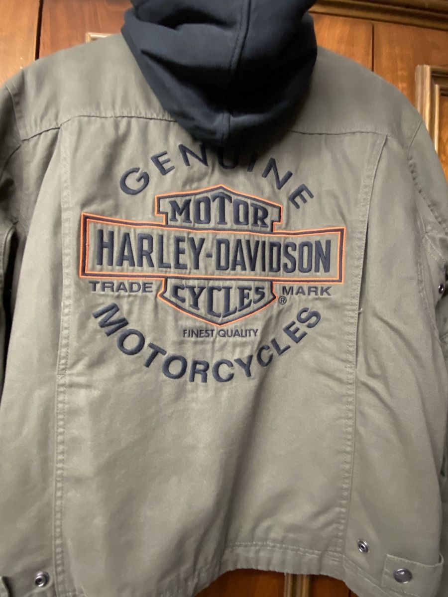 Harley-Davidson Giacche: Harley Davidson Jacke mit Kapuze – Nuovo (secondo la descrizione) da Wil SG venduto da Wizard5 2