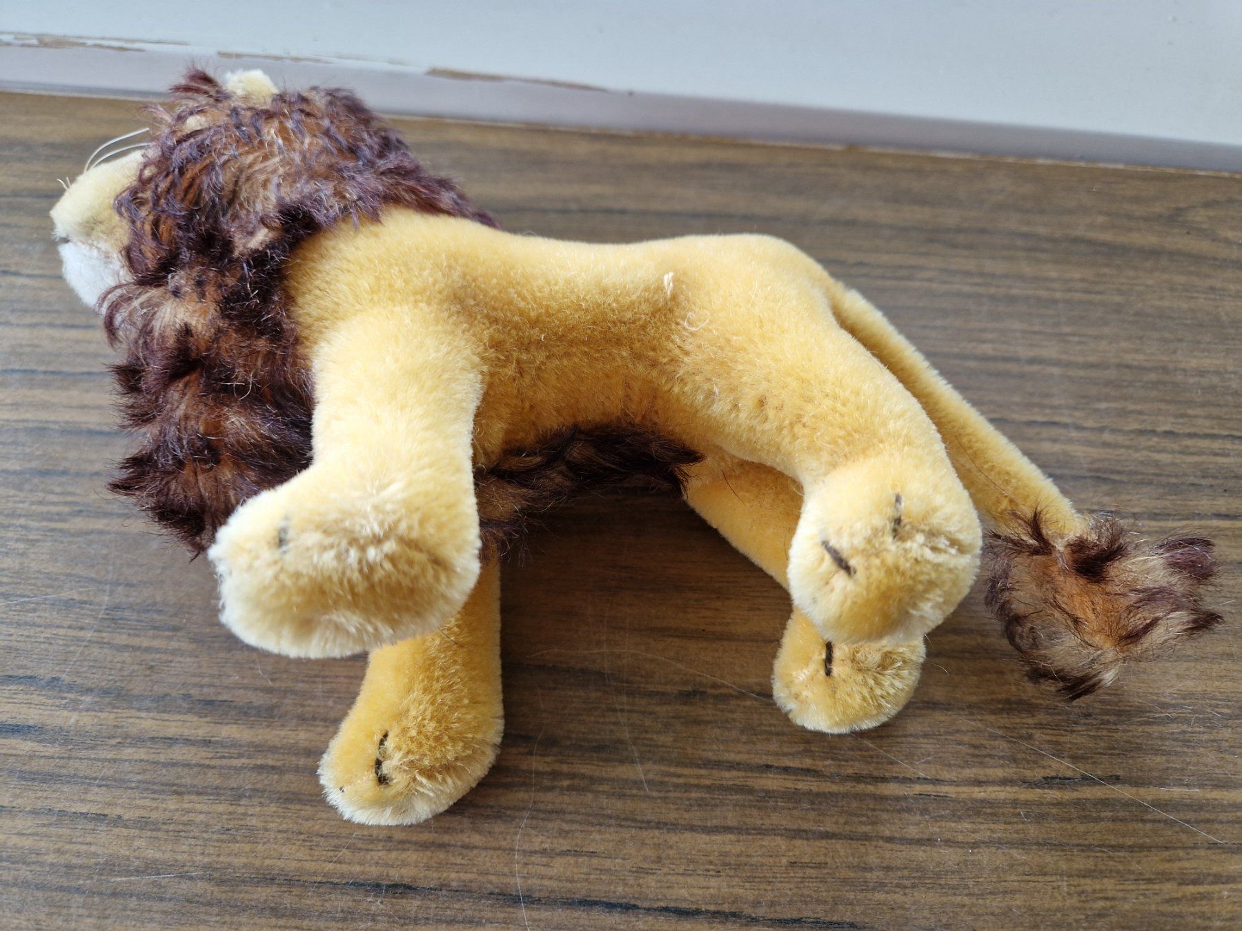 Steiff Giocattoli: Steiff Plüschtier Leo 1950er – Usato da Mörschwil venduto da lindaswunderkiste 7
