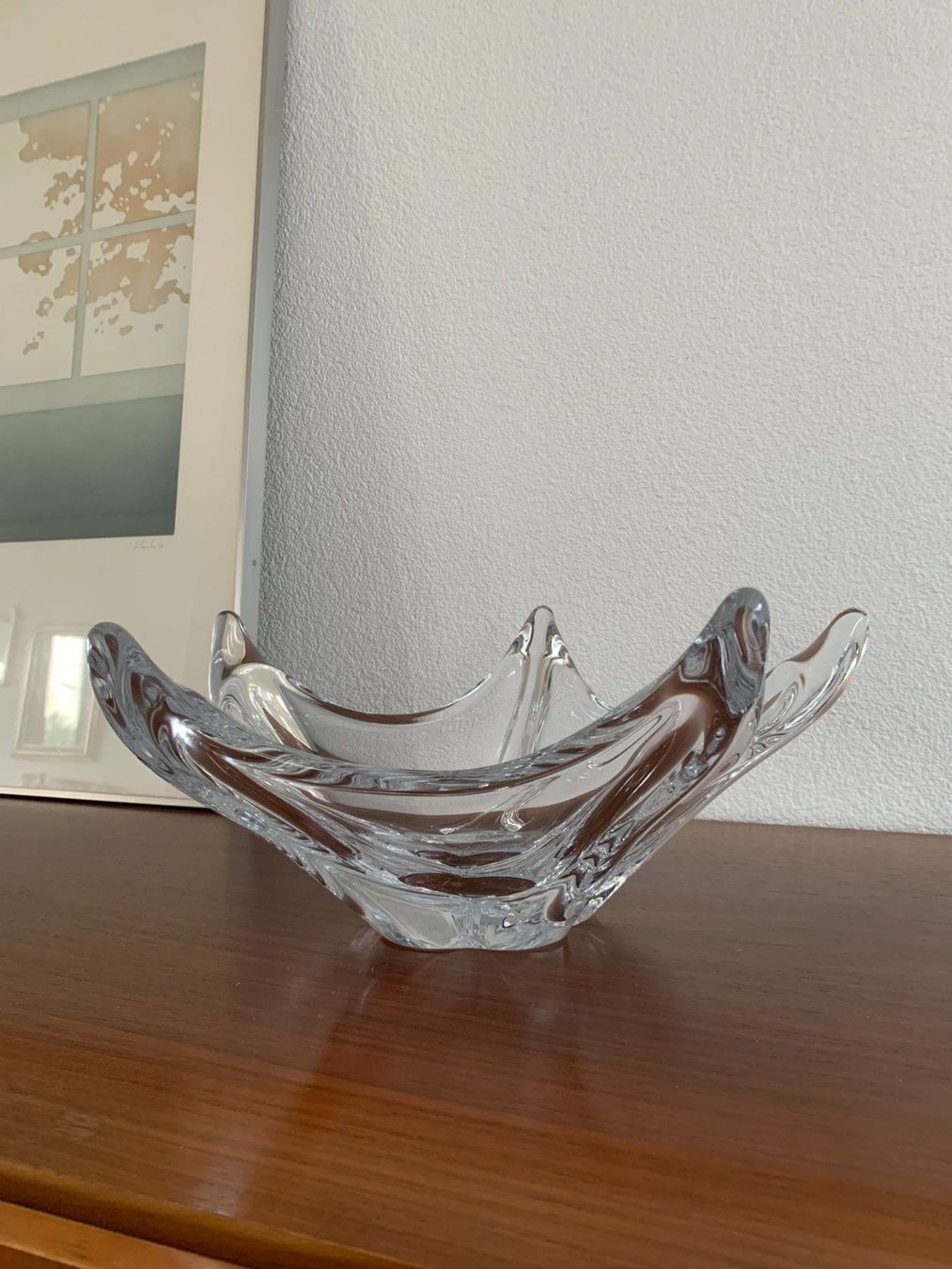 Schalen: Grosse Daum Schale Kristallglas signiert – Gebraucht aus Bellach von 2ndBox