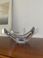 Grosse Daum Schale Kristallglas signiert