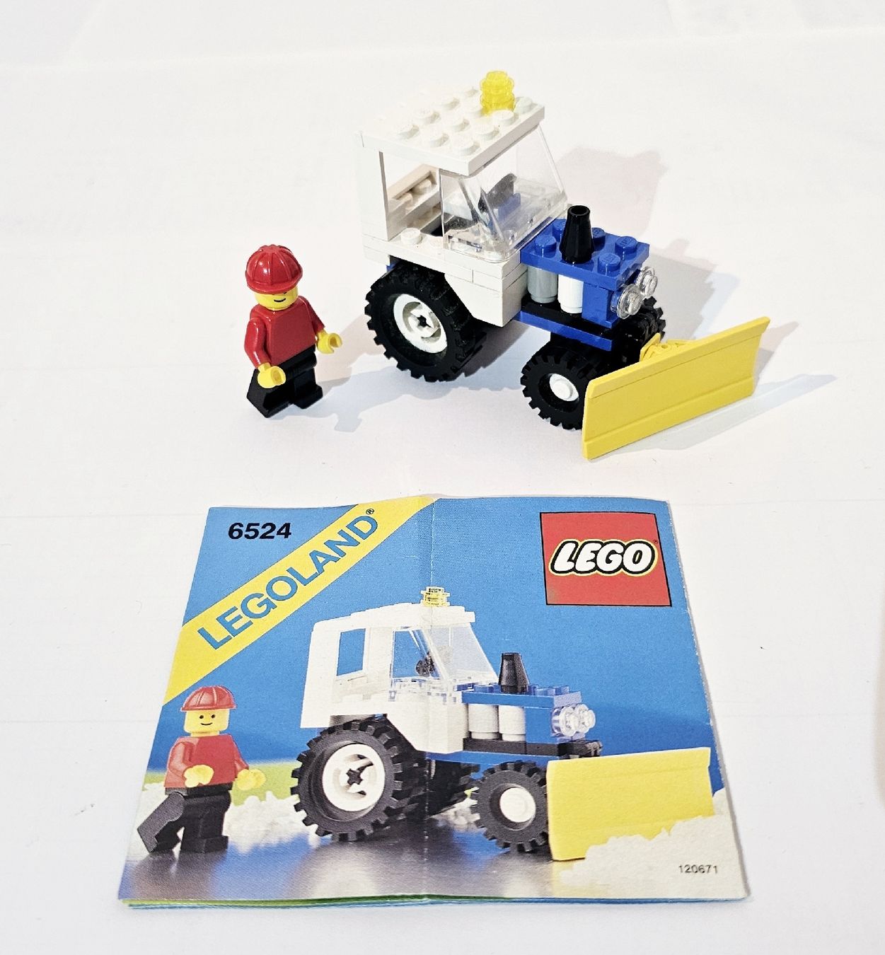 Lego Kit di costruzioni: LEGO LEGOLAND 6524 TRACKTOR MIT SCHNEEPFLUG – Usato da Turbenthal venduto da Ddanuh 5