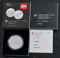 20 Franken 2020 Silber pp NEAT - Ceneri Box