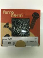 FERRO NORM Schrauben 3x35 / 200stk (81)