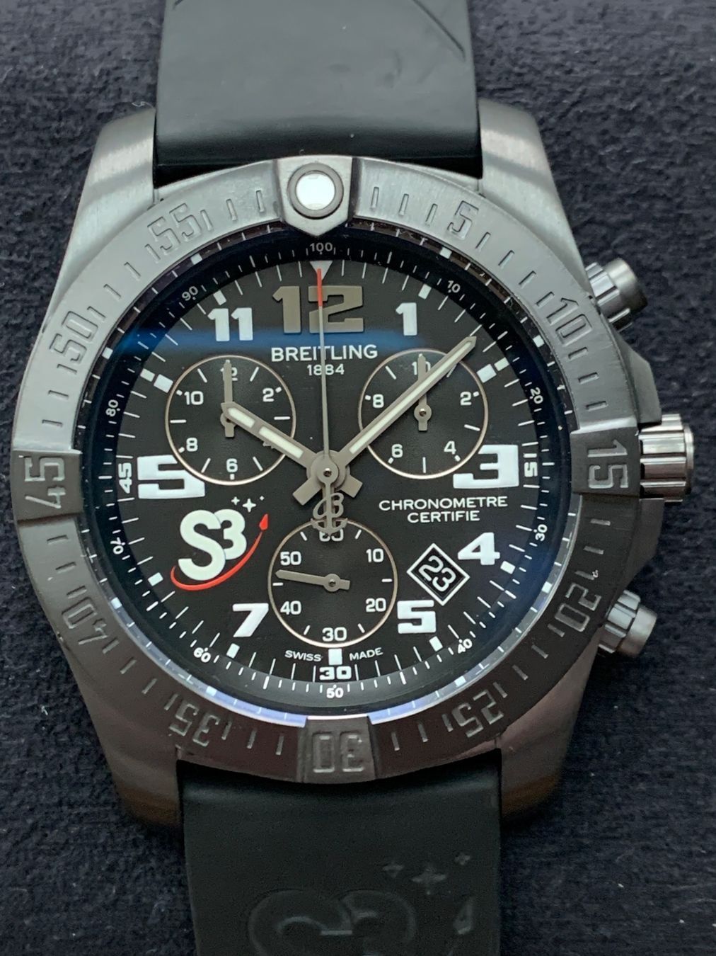 Breitling Orologi: Breitling Chronograph S3 ZéroG (neuf) – Usato da Morges venduto da auxbonnesaffaires 1