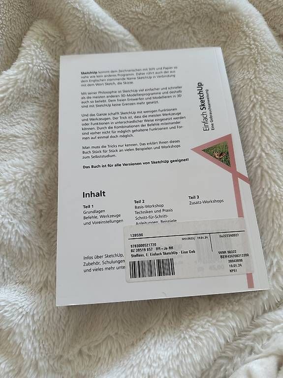 Libri: Einfach SketchUp  Eine Gebrauchsanweisung – Usato da Klingnau venduto da mic_qk2t 3