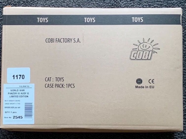 Cobi Kit di modellismo & Modellini statici: Cobi 2545 Panzer IV Neu – Nuovo (secondo la descrizione) da Airolo venduto da Bagaion99 1