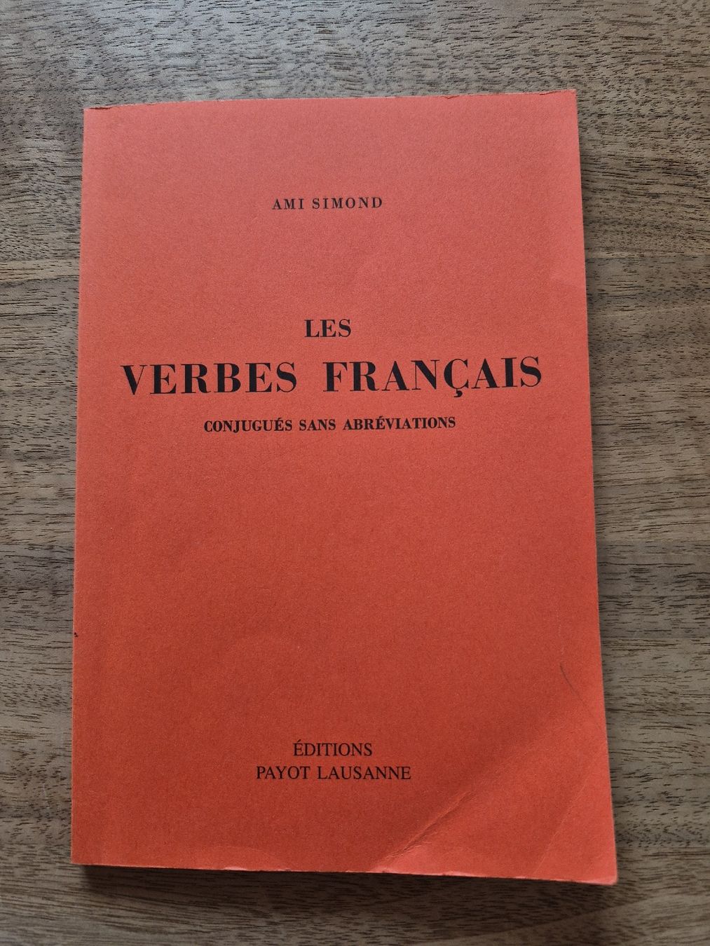 Bücher: Buch "Les verbes Français" – Gebraucht aus Olten von bayoffires