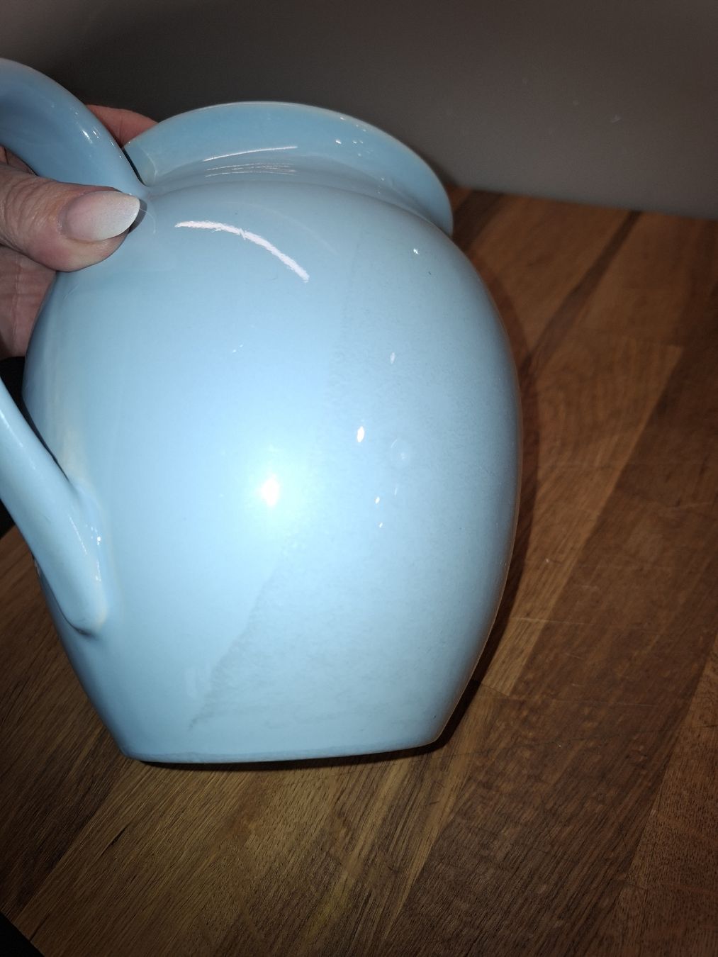 Rössler Caraffe: Rössler Krug 2liter hellblau – Usato da Meinisberg venduto da Destiny1972 5