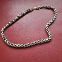 Kette  geflochten Länge 45 cm guter Zustand