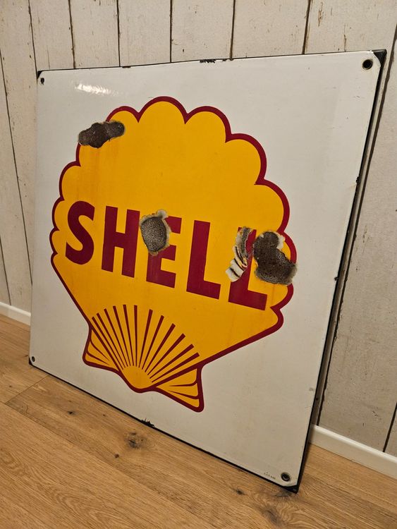 Original Emailschild Shell Muschel!!!!!!!! (Gebraucht) in Ossingen für ...