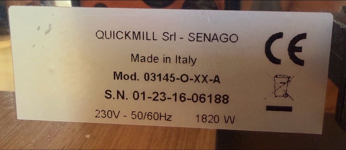 Quick Mill Macchine per caffè & Macchine per espresso: Quick Mill Kaffeemaschine – Usato da Zuzwil SG venduto da Malou80 3