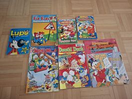 Comic Sammlung: Lustiges Taschenbuch, Fix+Foxi, Lupo u.a.