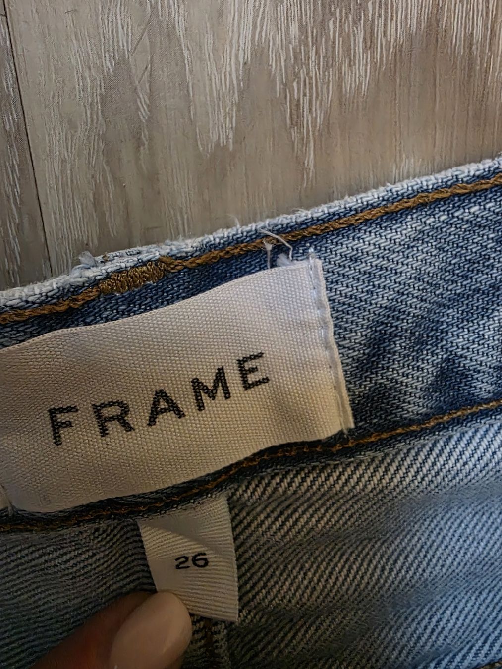 Jeans: FRAME Barrel Jeans Gr 26 – Gebraucht aus Interlaken von NataliiaS 2