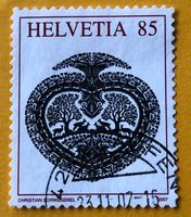 Nr.1250A Herz  GESTEMPELT Sondermarken 2007   