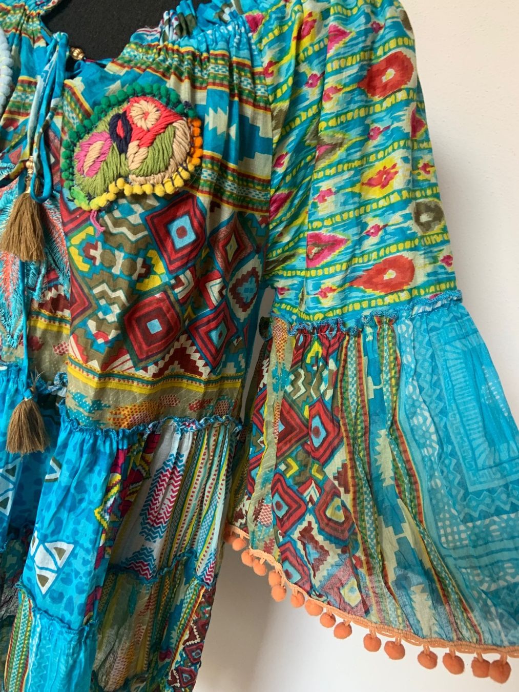 Kleider: Boho Stufenkleid im Positano Style – Neu (gemäss Beschreibung) aus Sigriswil von ck56 7