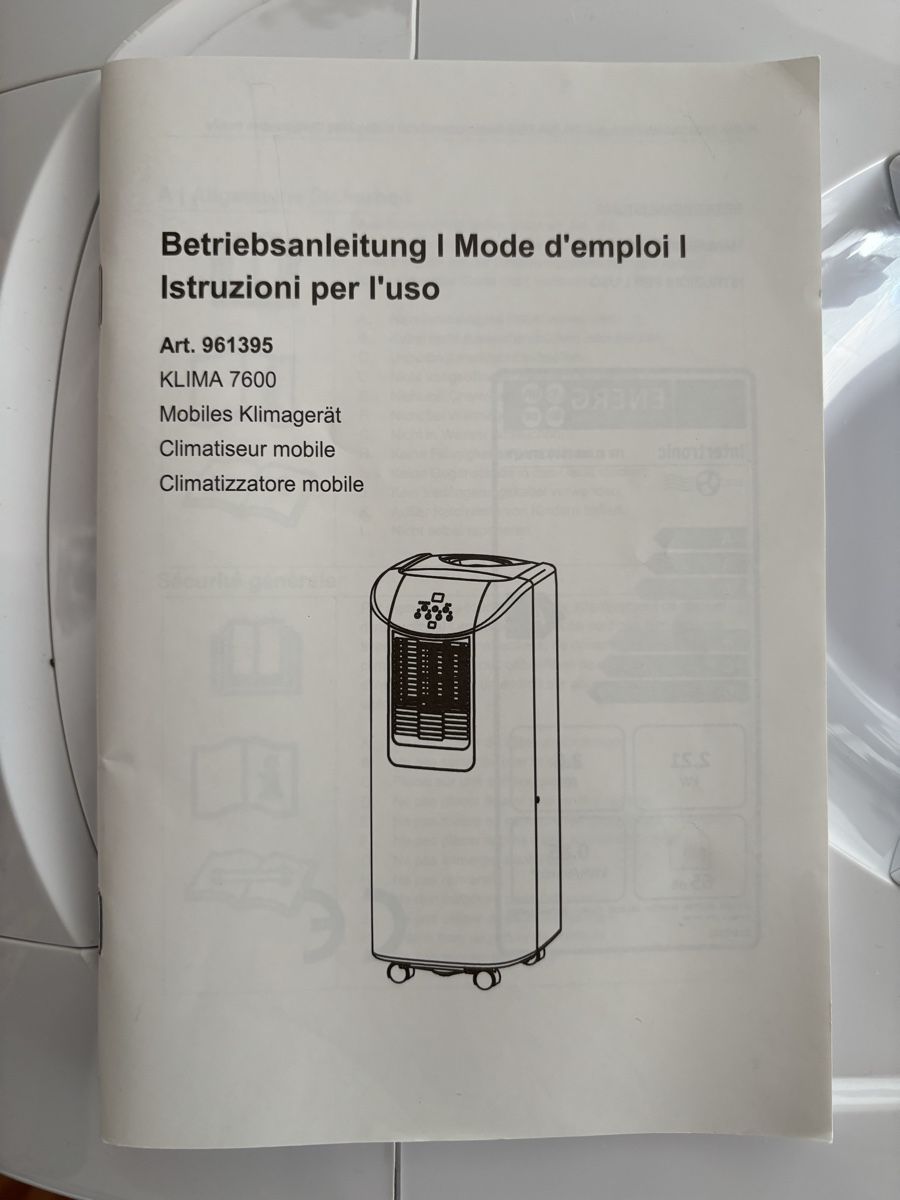 Condizionatori: Klimagerät Intertronic ITR75 mit 7600 BTU/h – Usato da Grellingen venduto da Disrupter 1