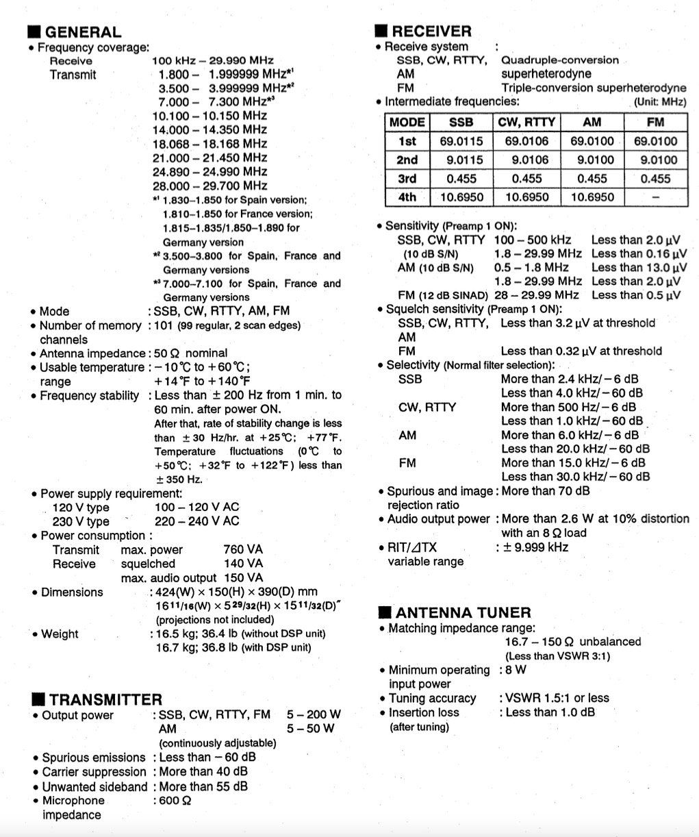Icom Funktechnik: ICOM IC-775DSP (200W) – Gebraucht aus Zürich von J2O 5